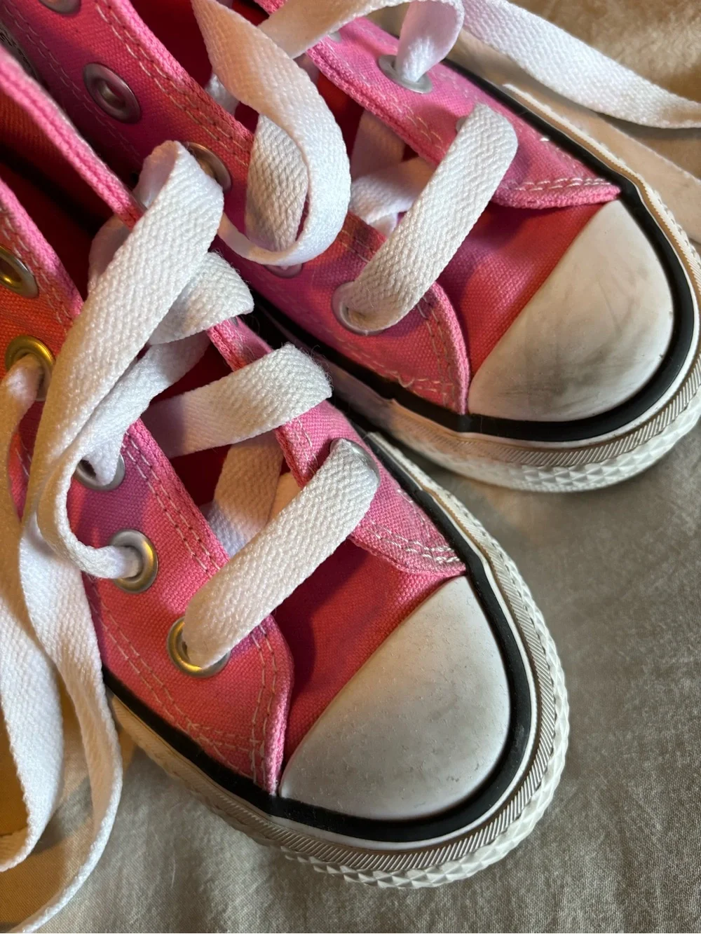 Converse Kids Pink High Top Chuck Taylor Sneaker